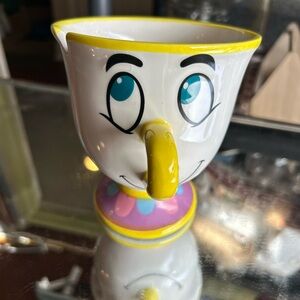 Disney Chip Mug with Yellow and Pink Accents